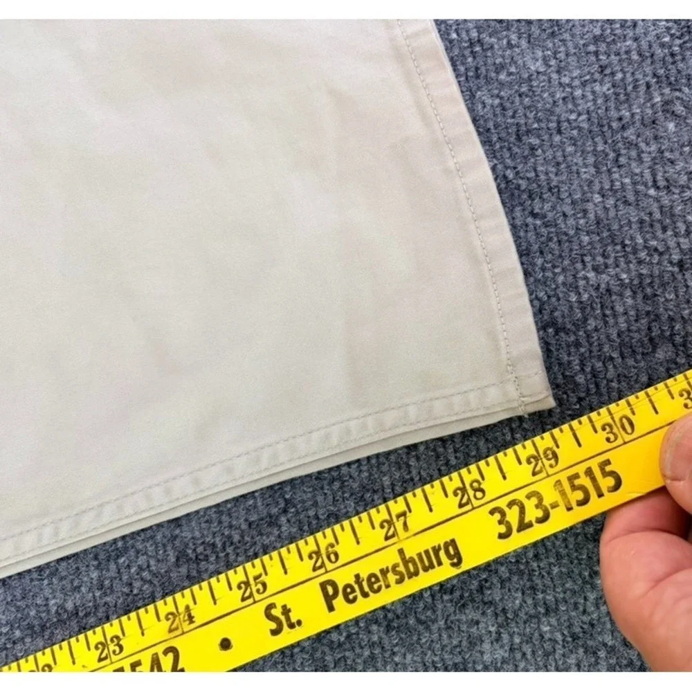 Polo Ralph Lauren Pants Mens Light Beige Chino Straight Leg Cotton Size 38X30